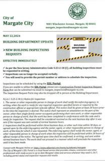 margate building department|margate nj building department portal.